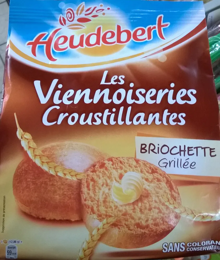 Les Viennoiseries Croustillantes Briochette Grillée