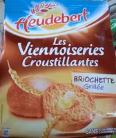 Les Viennoiseries Croustillantes Briochette Grillée