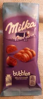 Мілка баблз молочний шоколад пористий