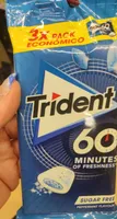 Chicle Trident 60 Minutos Menta