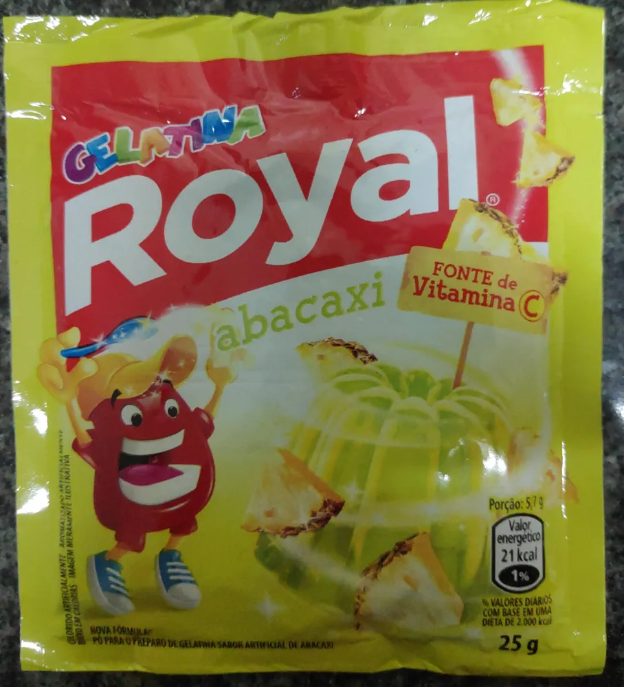 Gelatina Royal Abacaxi