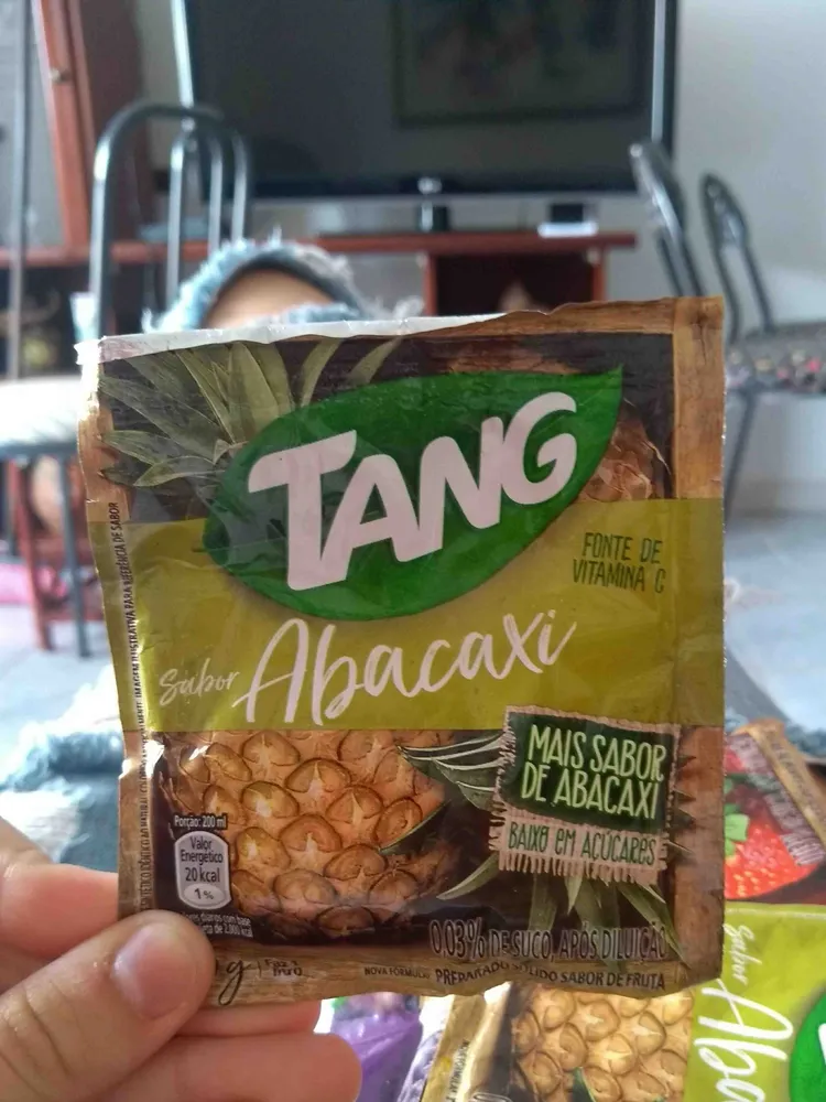 Refresco Em Pó Abacaxi Tang Pacote 25g