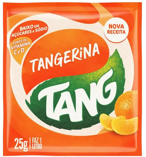 Refresco Em Pó Tangerina Tang Pacote 25g
