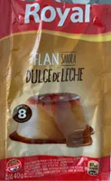 Flan sabor a dulce de leche