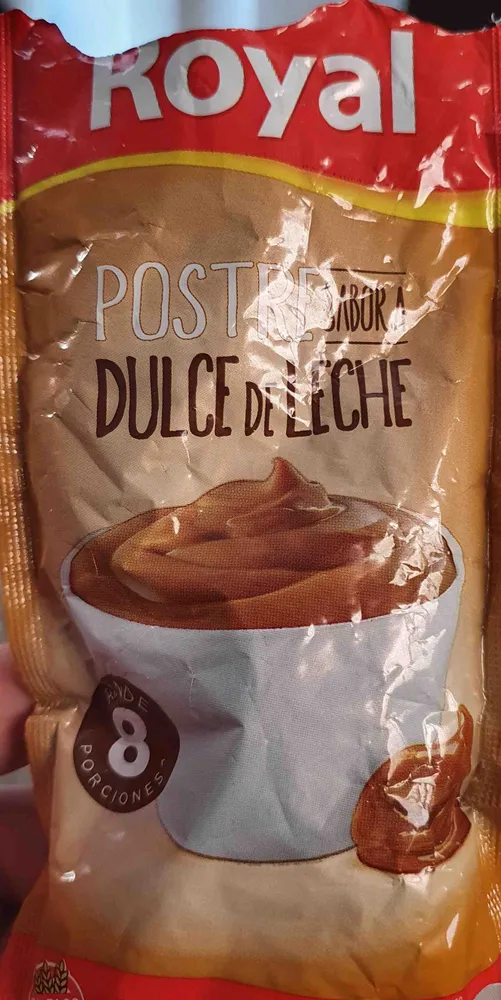 Royal postre dulce de leche