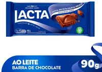 Chocolate Ao Leite Lacta Pacote 90g