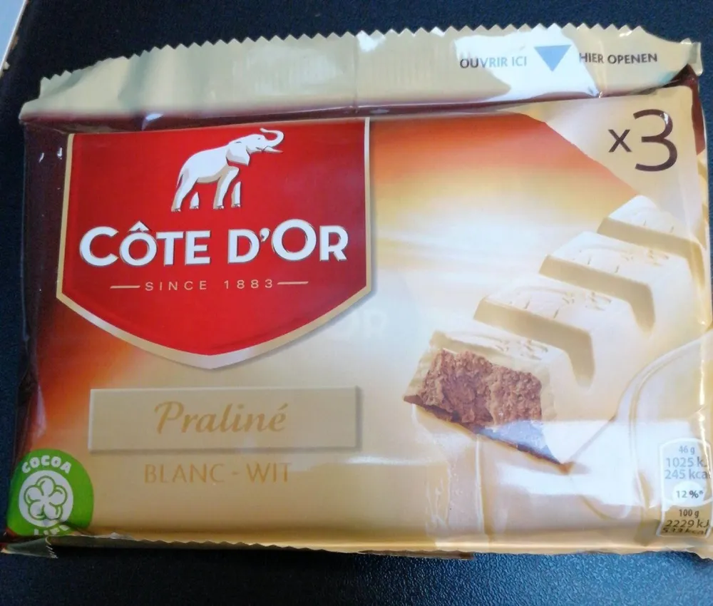 Bâtons Praliné Blanc 3-pack