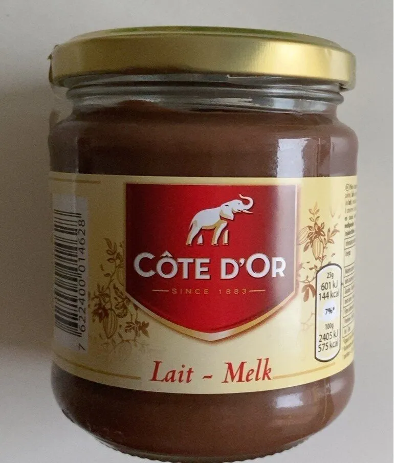 Lait - Pâte à tartiner au lait et au cacao