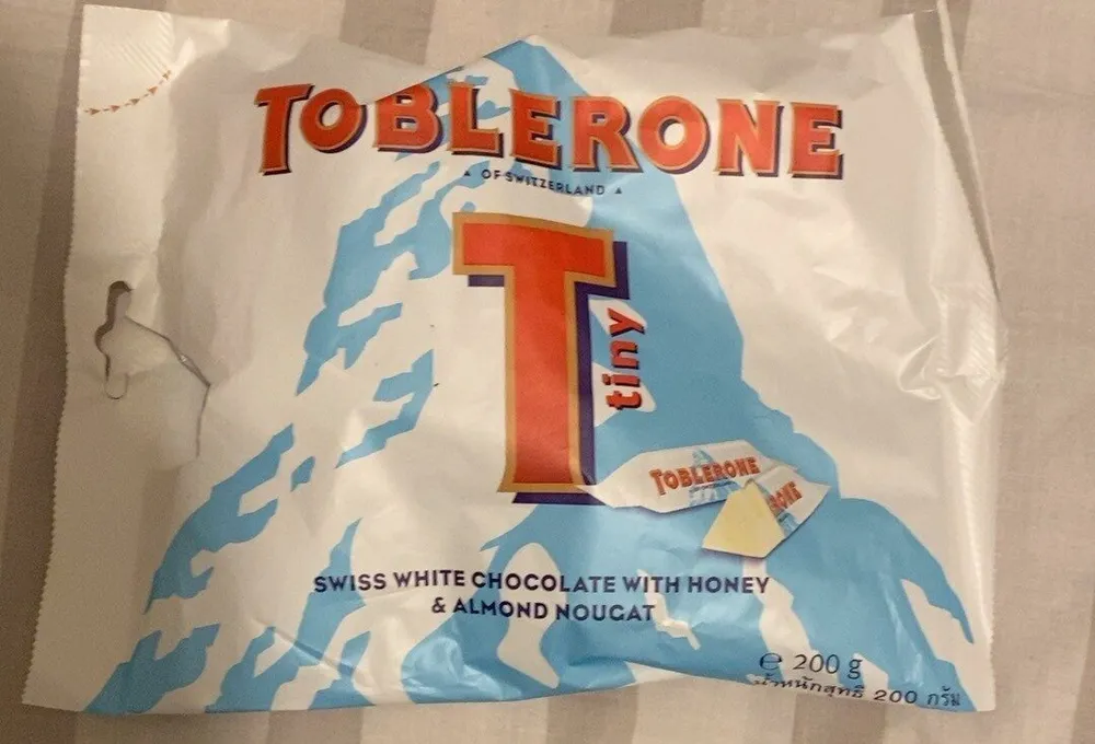 Toblerone chocolat blanc