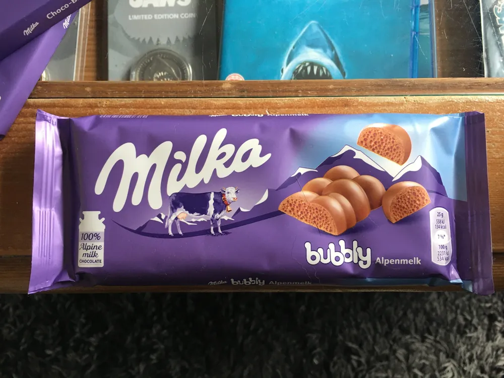 Bubbly chocolate con leche