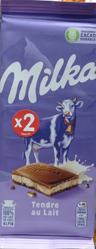 Milka Tendre au Lait