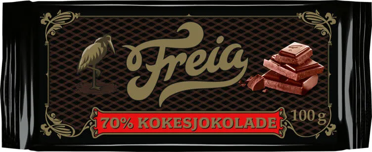 70% kokesjokolade