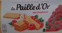Paille d'or aux framboises