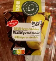 Épeautre poire et chocolat