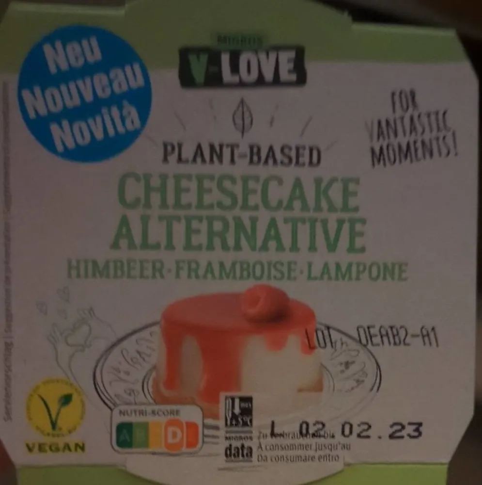 Cheesecake alternative