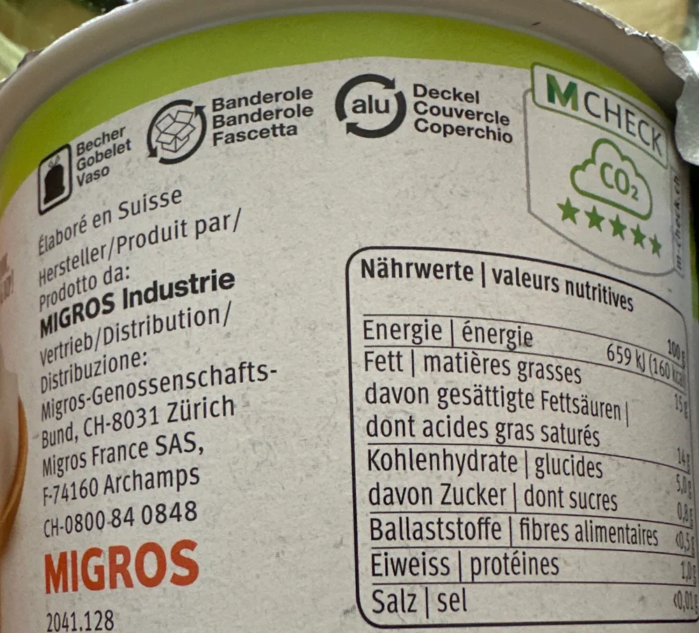 plant based Creme fraiche