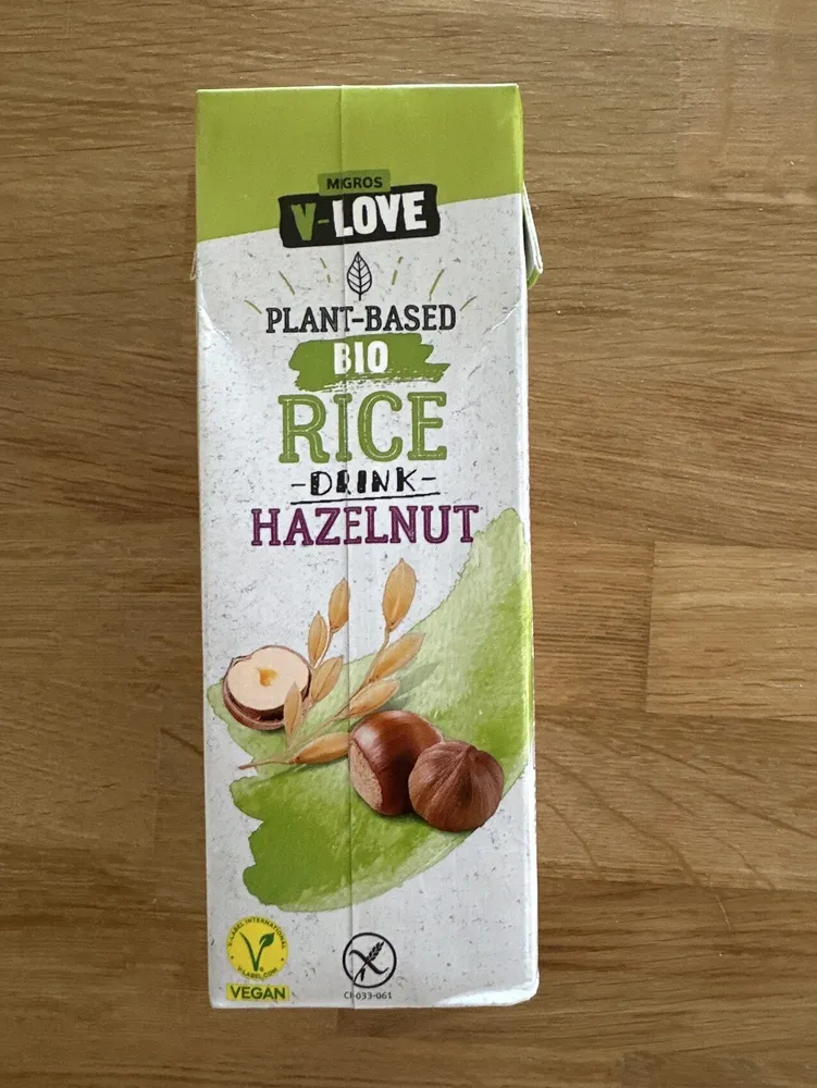 Haselnuss Drink