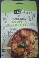 Falafel & vegetable couscous
