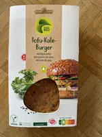 Tofu kale burger