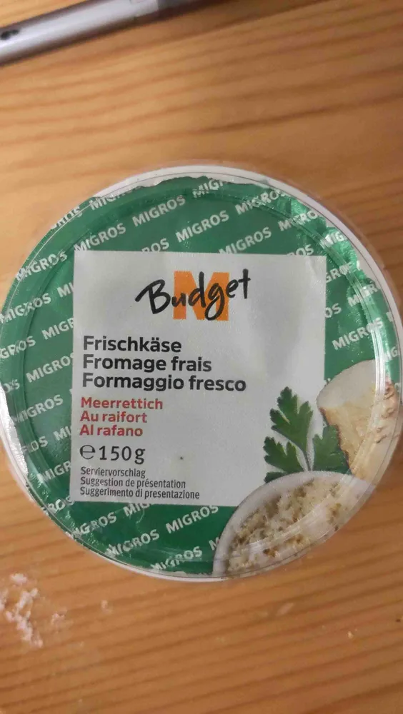 Frischkäse Meerrettich