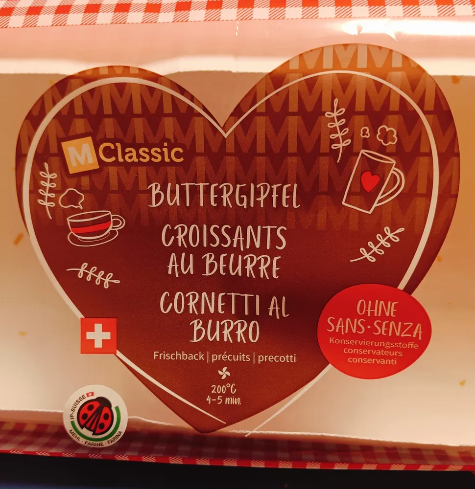Croissant au beurre