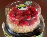 Vegane Erdbeertorte