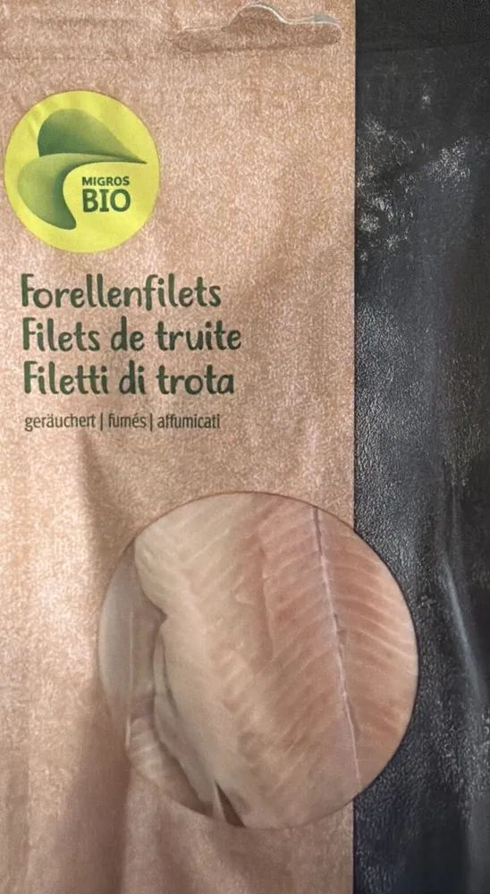 Forellenfilets, geräuchert (mild) aromatisch