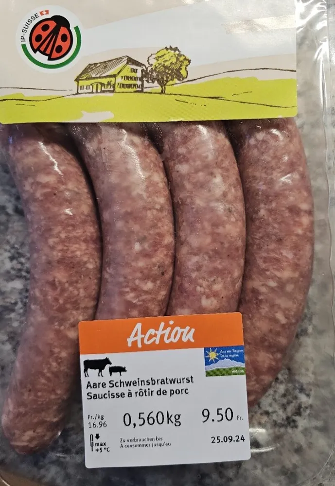 Aare Schweinsbratwurst