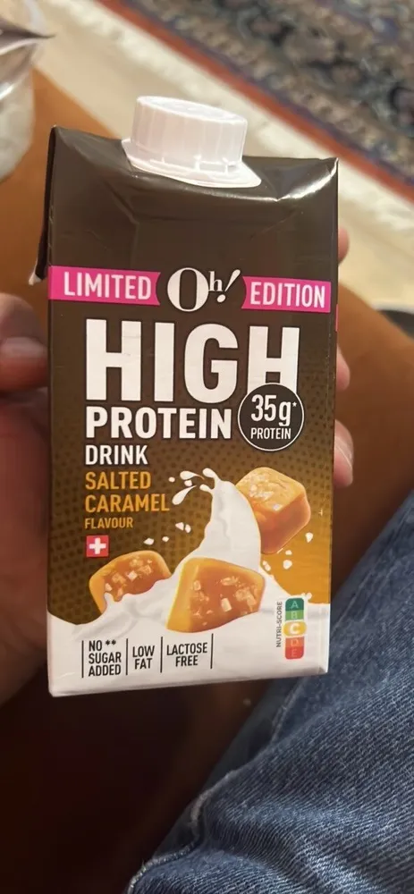 High Protein Drink Salted Caramel Flavour