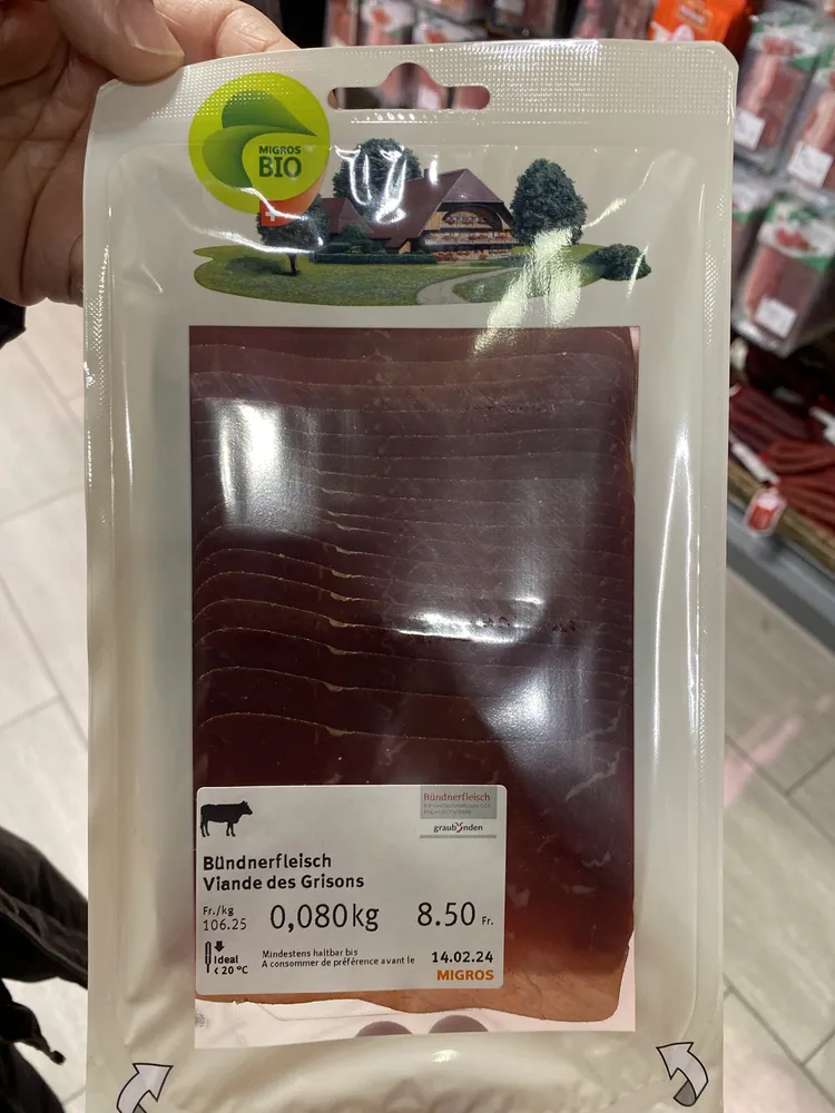 Bündnerfleisch