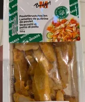 Lamelles de poitrine de poulet