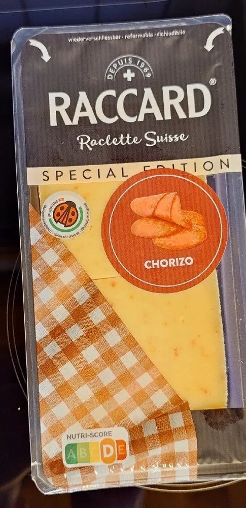 Raclette Chorizo