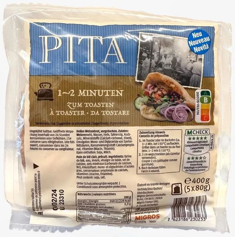 Pita (5 x 80 g)