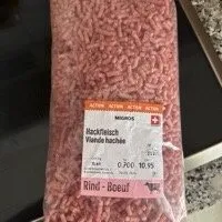 Hackfleisch Rind