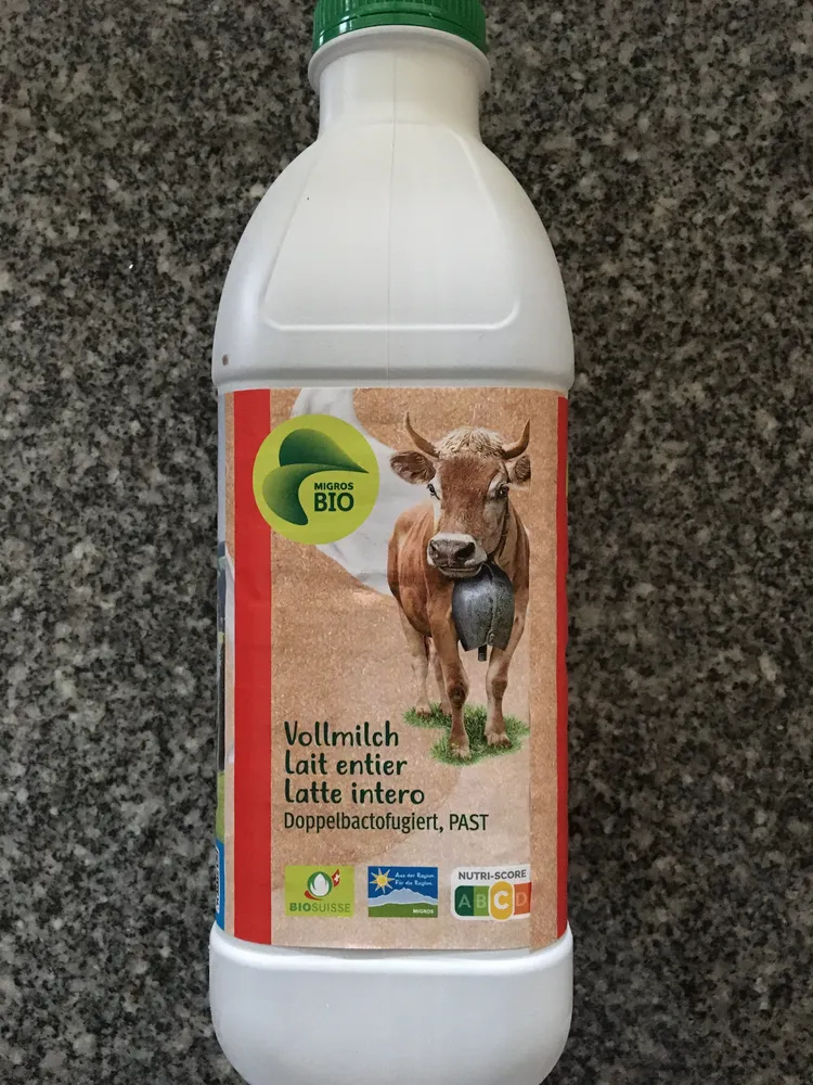 Bio Vollmilch / Lait entier / Latte intero