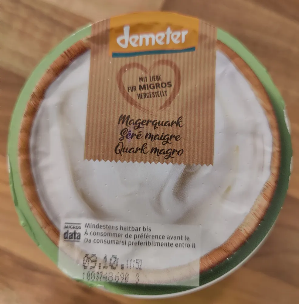 Magermilch Bio