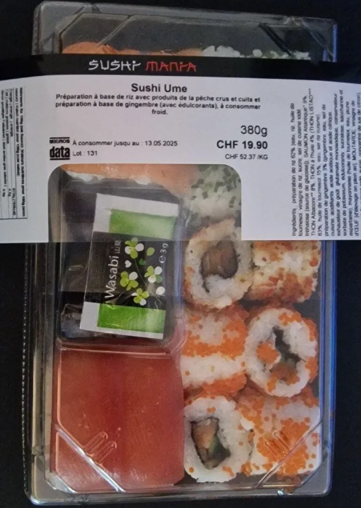 Sushi Ume Migros