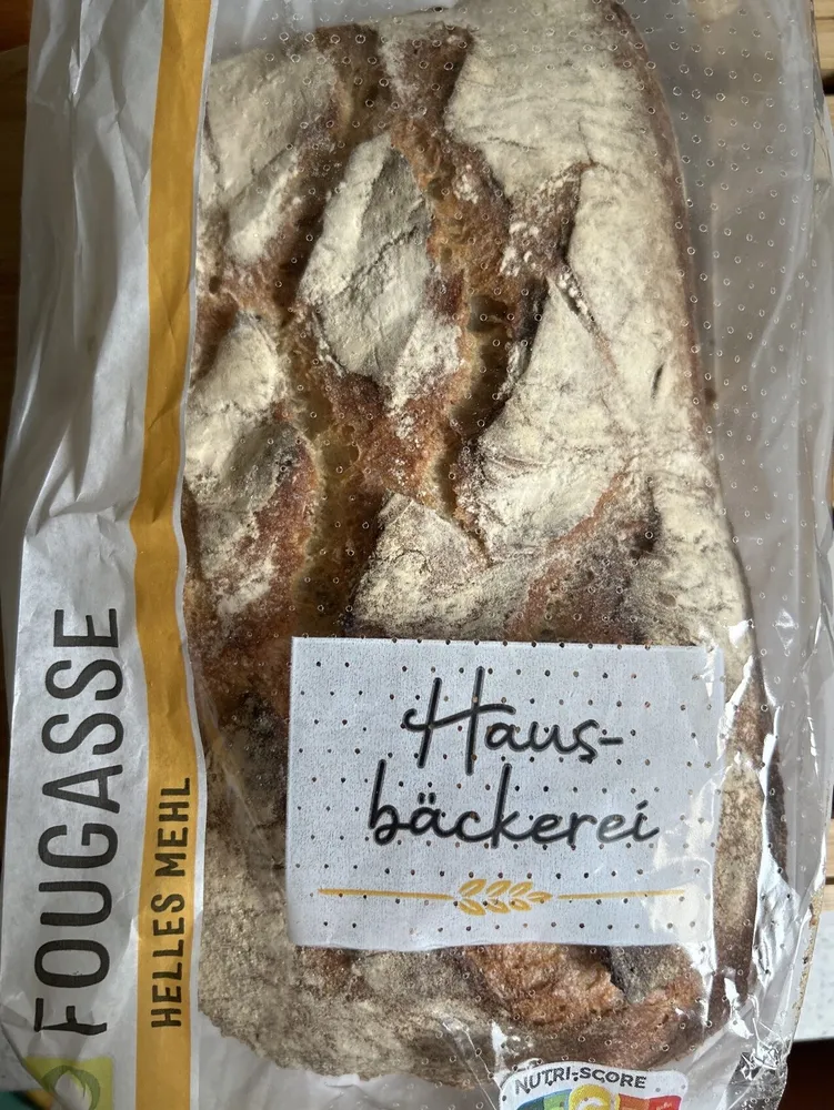 Fougasse Helles Mehl