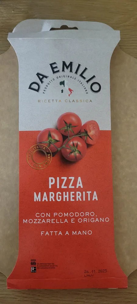 Pizza margherita