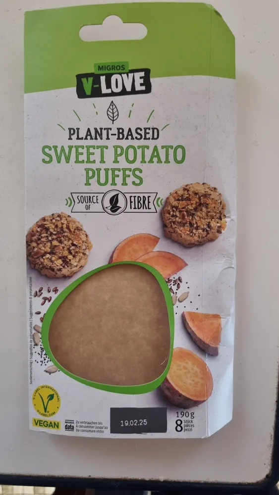 Plant-Based Sweet Potato Puffs