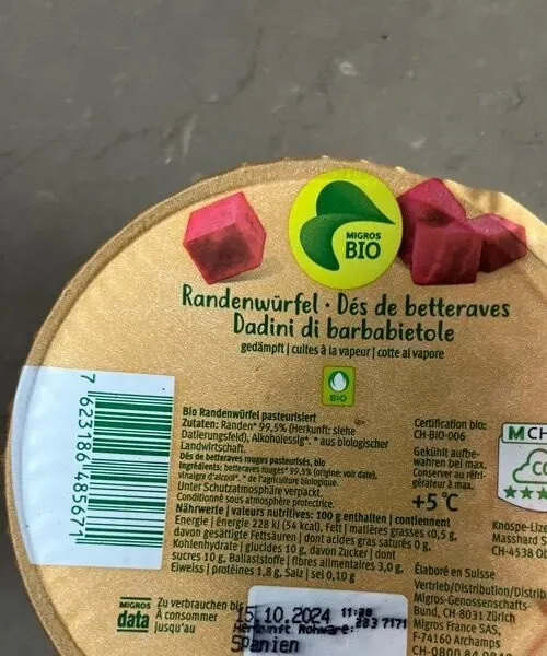 Dés de Betteraves