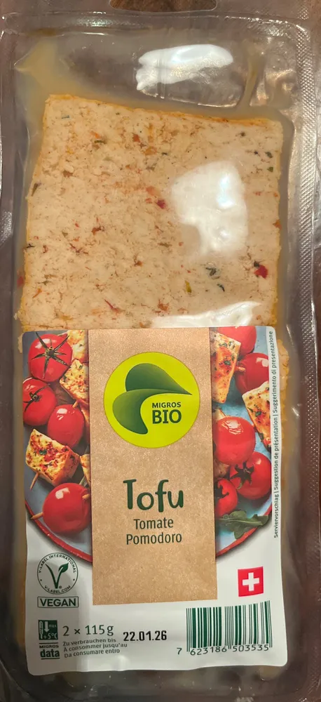 Tofu tomate pomodoro
