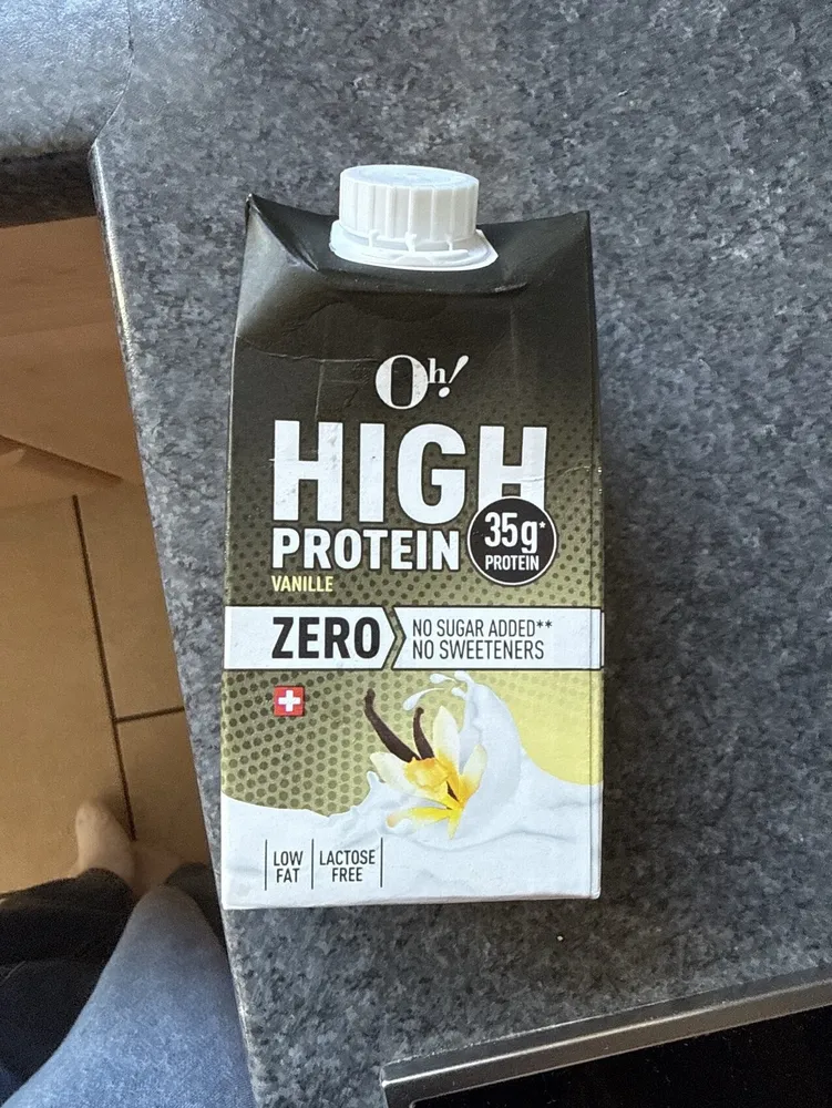 High Protein Vanilla Zero