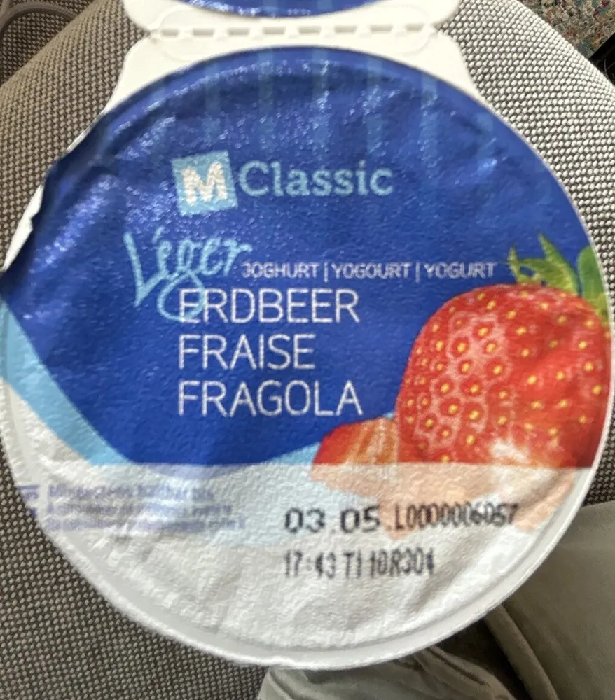 Léger Erdbeer Joghurt