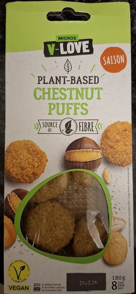 Plant-Based Chestnut Puffs