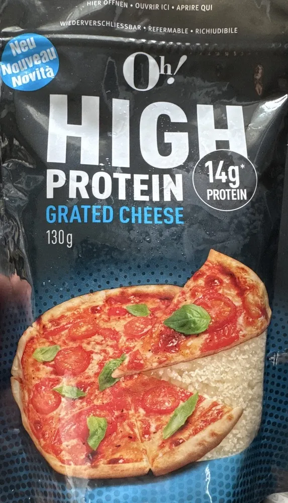 HIGH PROTEIN GRATED CHEESE