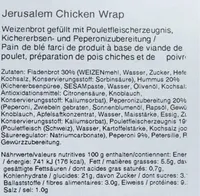 Jerusalem Chicken Wrap