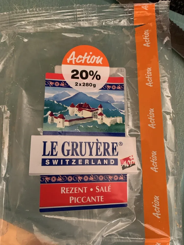 Le Gruyère AOP Salé