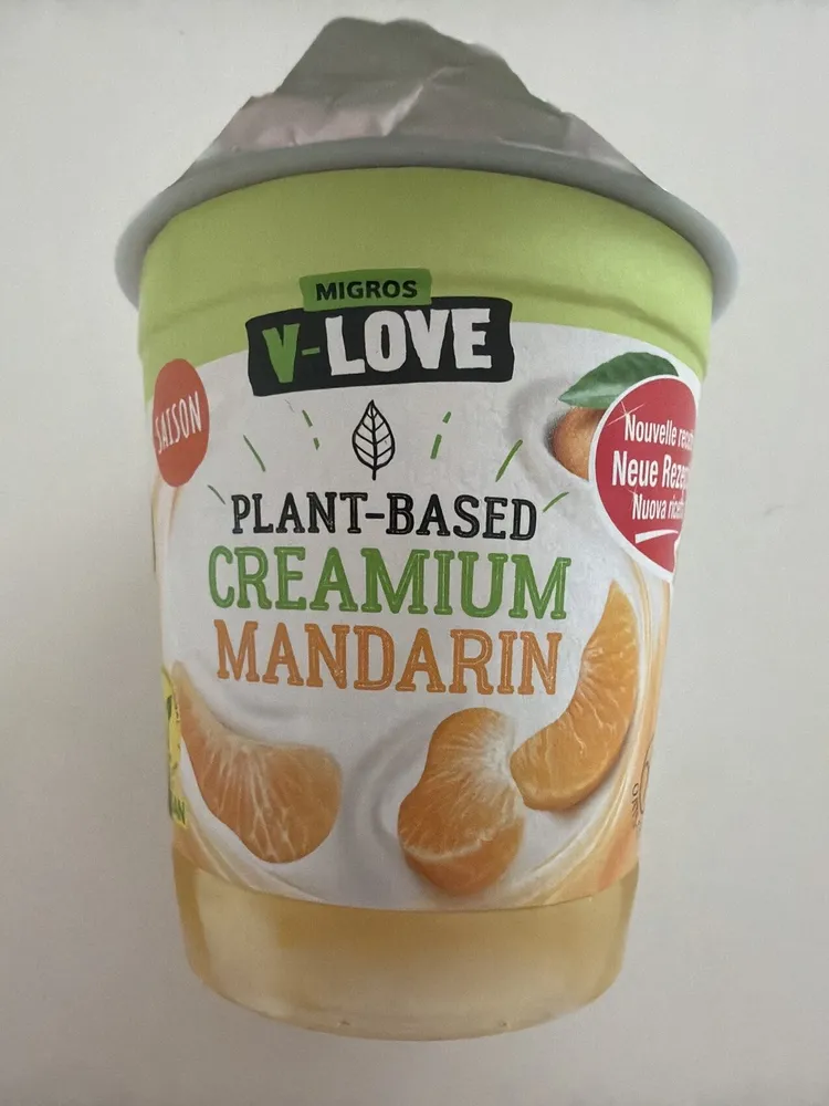 Plant-Based Creamium, Mandarin
