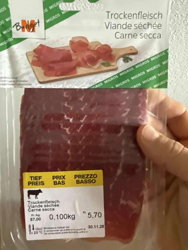Trockenfleisch